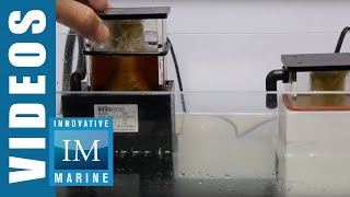 Innovative Marine NuvoSkim DC Protein Skimmer  AUQA Gadget [upl. by Lebyram]