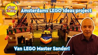 LEGO Amsterdamse ophaalbrug  Nieuw LEGO Ideas project [upl. by Werdn]