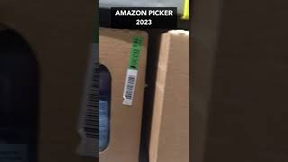 Amazon Warehouse Picker Job 2023  Expert Efficiency Tip [upl. by Ahsier]