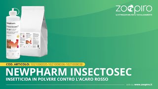 ZooPiro  Insectosec ®  Insetticida in polvere di diatomite contro lacaro rosso [upl. by Angell]