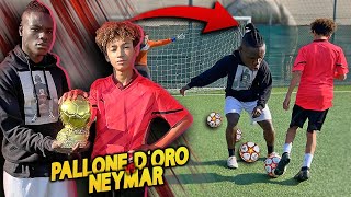 Il Nostro NEYMAR vs il Pallone Doro di Youtube Italia w PIRLASV 🔥🏆 [upl. by Retsehc375]