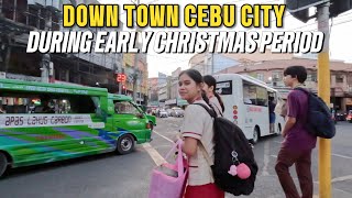 Christmas season Philippines Downton cebu city bustling and vibrant during festive season [upl. by Clayton698]