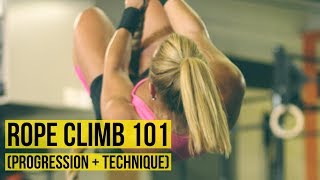 Rope Climb 101PROGRESSION  TECHNIQUE [upl. by Rosol]