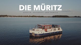 Die Müritz  Angeln Hausboot und Familie  Hecht  Barsch  Livebisse [upl. by Nosremaj]