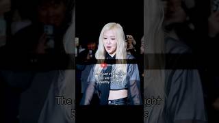 Thats the Rosè impact 😈👑 rosè fypシ゚viral ytshorts blackpink attitude apt rosesarerosie [upl. by Ahcsap]