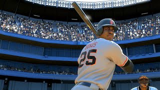 Barry Bonds vs Ken Griffey Jr vs Sammy Sosa in Home Run Derby Showdown MLB The Show Gameplay [upl. by Siddon]