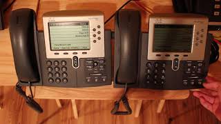 Cisco 7962 Phones Connected to FreePBX Using ChanSccpB [upl. by Cordelia]