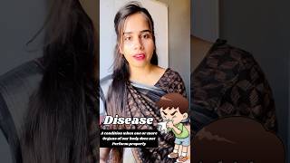 Disease🦠  infectious amp noninfectious disease disease biology shortvideo youtube infection [upl. by Manolo59]