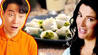 Uncle Roger HATE NIGELLA LAWSON SPRING ROLLS [upl. by Ianaj]