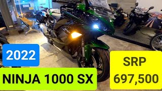 NEW KAWASAKI NINJA 1000 SX 2022 SRP 697500 TOTAL DP 198K SPECS REVIEW SOUND CHECK [upl. by Ludwig]