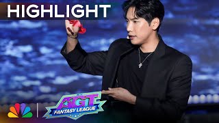 Yu Hojin performs MINDBLOWING magic  SemiFinals  AGT Fantasy League 2024 [upl. by Hutchinson264]