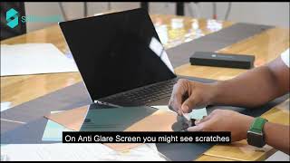 StillerSafe Easy Stick Anti Glare Zero Eye Strain Screen Installation video ALCS 2021Version Screen [upl. by Semela202]