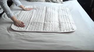 Wave Medical Reusable Washable Bed Pads [upl. by Eirrehs]