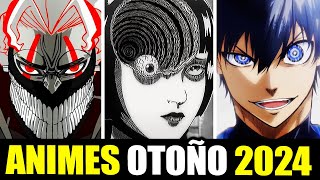 TOP 10 ANIMES OTOÑO 2024 que DEBES VER YA [upl. by Aeirdna]