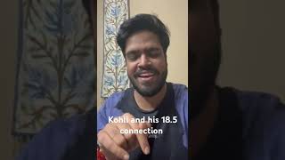 Kohli and 185 connection viratkohli kingkohli kohli goat cricket vk18 viralvideo [upl. by Anitnerolf]