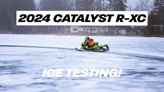 Test and Tune Catalyst Ice Racing Setup [upl. by Etteval]