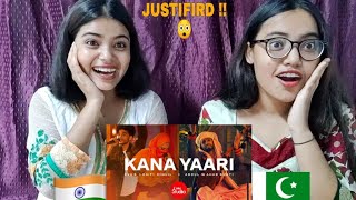 ​cokestudio Season 14  Kana Yaari REACTION Video by Bong girlZ lKaifi Khalil x Eva B x Abdul WB [upl. by Enelak]