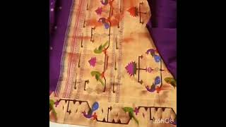 Paithani saree youtubeshorts [upl. by Anaoy]