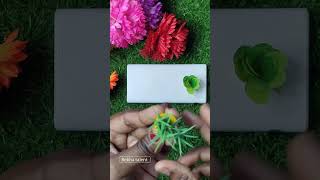 Easy Diy miniature plant in Vim Liqed cap diy youtubeshorts craft minecraft shorts [upl. by Debo]