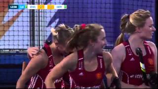 ENG 20 GER Alex Danson doubles the lead quickly UEHC2015 EHC2015 [upl. by Pals]