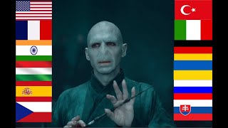 Voldemort kills Harry Potter with the Avada Kedavra spell in different languages [upl. by Oisorbma]