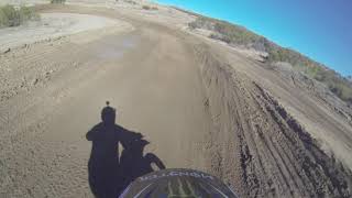 Cahuilla Creek MX Vet Track GoPro  Chasing down Alan [upl. by Hachman]