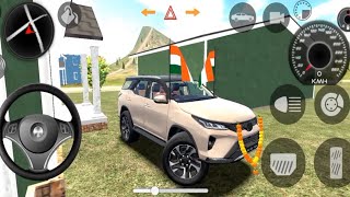 Toyota Fortuner Legender 4X4 2024 Top Model  Indian Cars Simulator 3D  Gadi Wala Game [upl. by Alodie452]