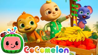 Apples and Bananas Song  Cocomelon  Best Animal Videos for Kids  Kids Songs and Nursery Rhymes [upl. by Cleodel]