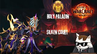 Silken Court Mythic  H Paladin Lightsmith PoV  Nerubar Palace Mythic [upl. by Aelaza]