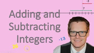 Adding and Subtracting Integers Simplifying Math [upl. by Heim]