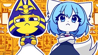 Ankha Zone Meets Wolfy Zone ANIMATION [upl. by Ramberg]