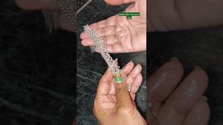 How to clean Silver anklets 💯👍 silvercleaning cleaningtips viral trending explore shortvideo [upl. by Nitsuj801]