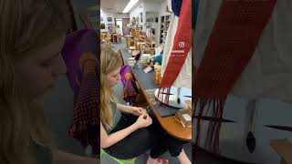 Weaving Class at the Yarn Barn [upl. by Eniron]