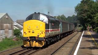 Intercity 37419 and British Rail 37409 in action on the Wherry Lines [upl. by Heuser819]