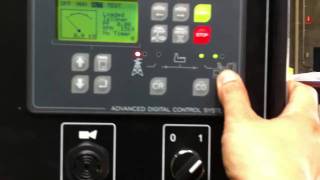 Pramac standby power demo with a GSL65D amp ATS100AMOV [upl. by Blandina448]