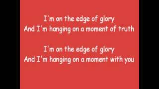 Lady Gaga  Edge of Glory Lyrics [upl. by Middleton]