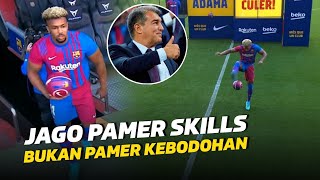 MENIRU KELINCAHAN MESSI‼️Lihat Ketika Adama Traore Pamer Skills Dihadapan Petinggi Barcelona [upl. by Silvain]