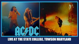 ACDC Whole Lotta Rosie LIVE At The State College Towson Maryland October 16 1979 HD [upl. by Nicolella552]