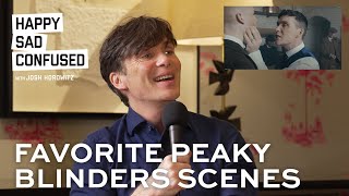 Cillian Murphy breaks down favorite PEAKY BLINDERS scenes [upl. by Arekat]