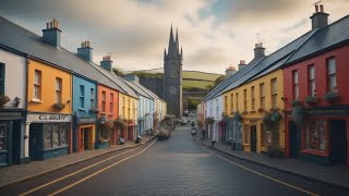 Clonakilty West Cork Ireland  4K Bike amp Walking Tour [upl. by Aihsak]