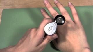 Folding Eye Loupe Magnifier [upl. by Aonian485]