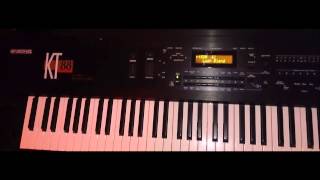 playing around on the Ensoniq KT88 classic workstation synthesizer [upl. by Kale319]