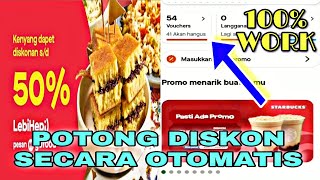 Cara Menggunakan Diskon Gofood  Voucher Gofood  Gojek [upl. by Tisha]