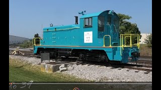 Classic EMD SW1 Switcher at Chambersburg Cold Storage Americold [upl. by Suired]