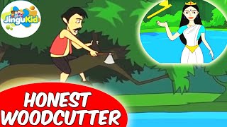 Honest Woodcutter  Moral Stories for Kids Pre School amp Kindergarten Stories  Jingu Kids [upl. by Faber312]