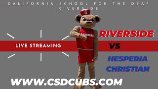 CSD Riverside vs Hesperia Christian [upl. by Basil]