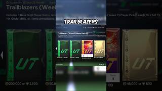 Trailblazers Week 2 Nano Pack 🔥  FC 25 Ultimate Team shorts [upl. by Debee]