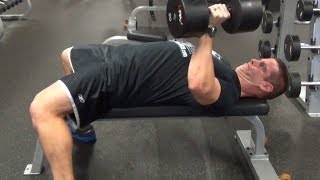 1 Arm Dumbbell Chest Press CRAZY Exercise for Bigger Pecs amp Stronger Abs [upl. by Lyndsey]