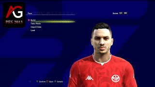 Face of Montassar Talbi for PES 2013 [upl. by Carson]