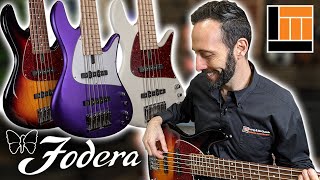 Fodera Emperor J5 Classic Basses Product Demonstration [upl. by Levan744]